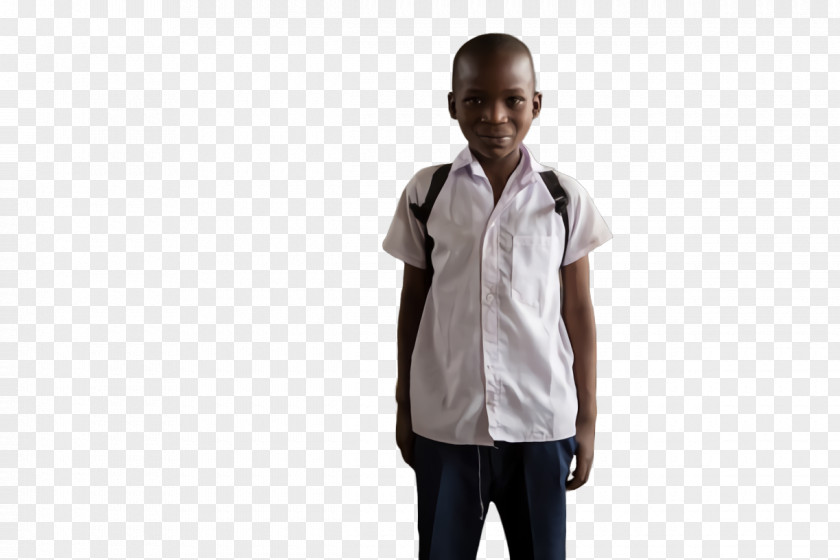 Child School Uniform Back To White Background PNG