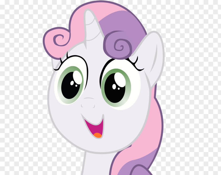 Face Sweetie Belle Snout PNG