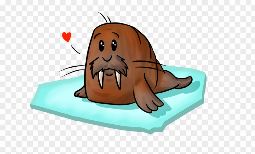 Marine Mammal Cartoon Thumb PNG