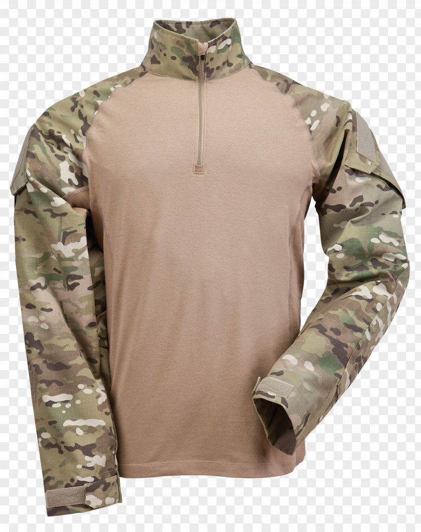 Multi-style Uniforms T-shirt MultiCam Army Combat Shirt Sleeve PNG