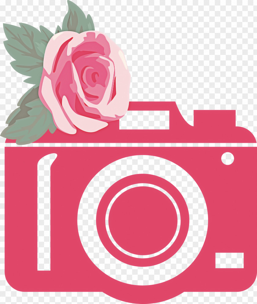 Camera Flower PNG