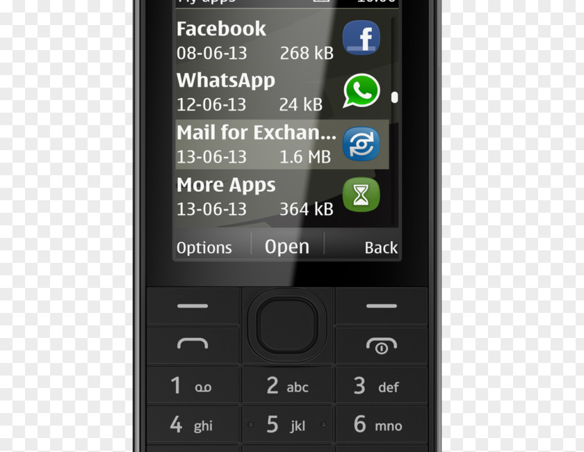 Smartphone Nokia 208 Dual SIM 諾基亞 Asha Series PNG