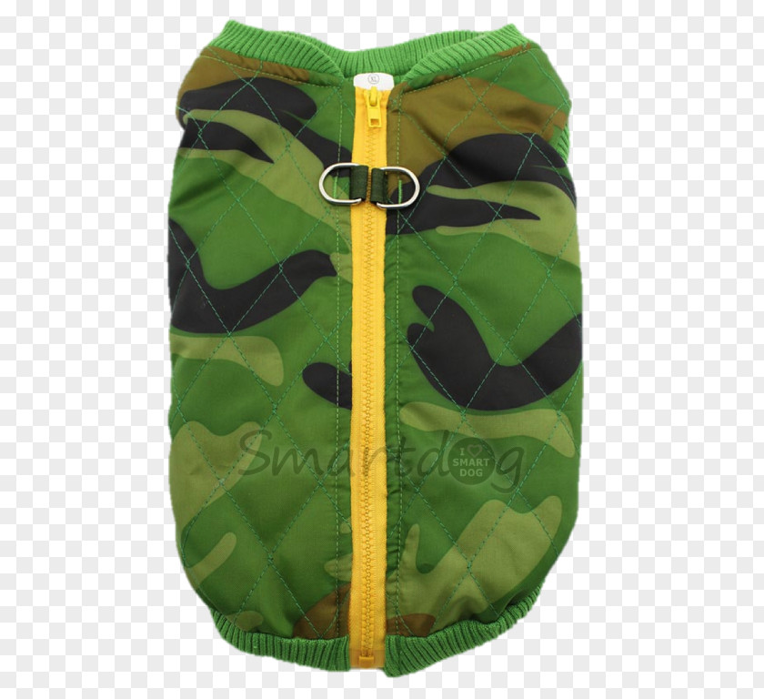 Dog Bodywarmer Green Bontjes Voor Hondjes Camouflage PNG