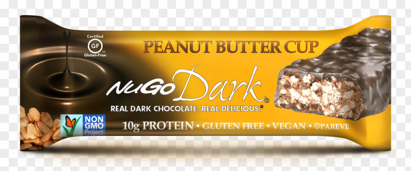 Peanut Butter Cup Chocolate Bar Kind Granola PNG