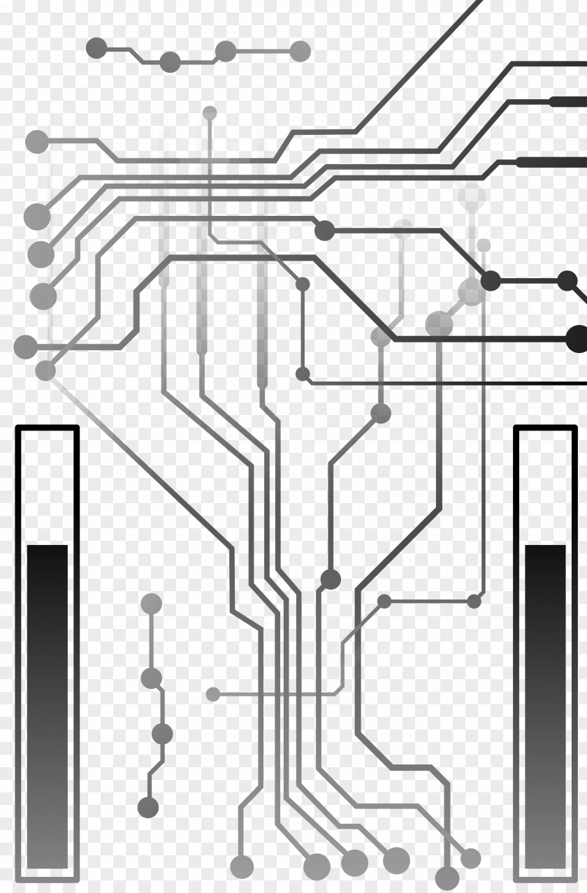 Technology Circuit Board Printed Electrical Network PNG