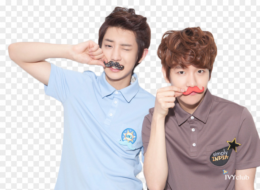 Wolf Chanyeol Baekhyun EXO-K PNG