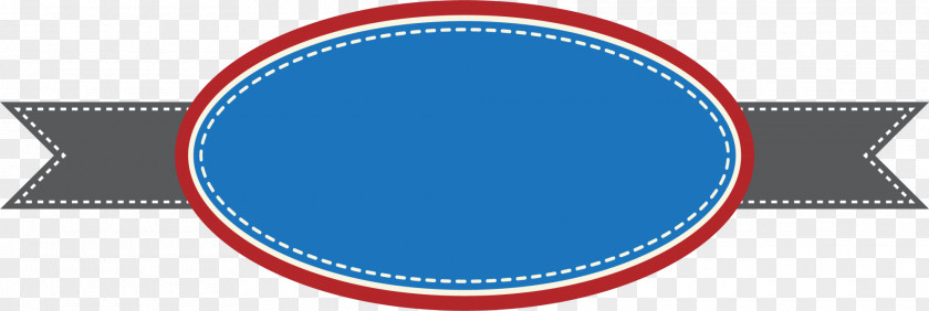 Blue Circle Banner Web Logo Icon PNG