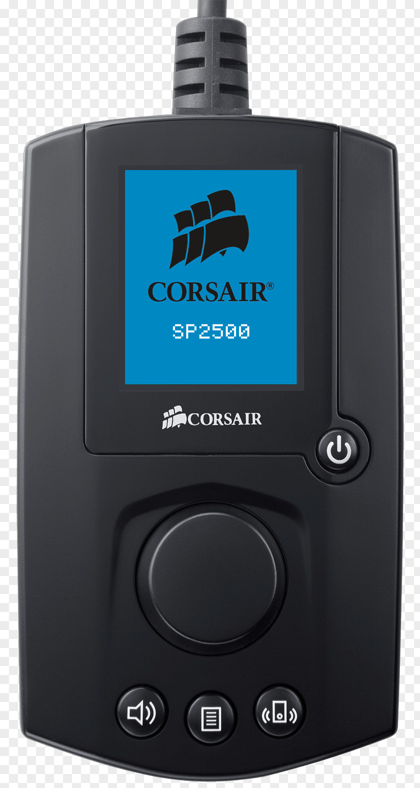 Pc Gaming Headset Controller Loudspeaker Corsair Audio Series SP2500 PC Speaker Components Sound PNG