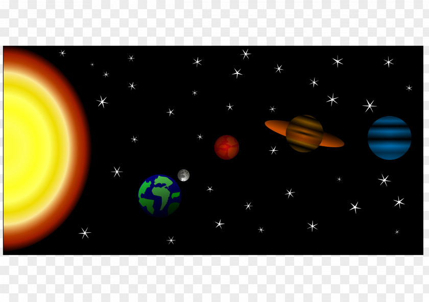 Solar Planet System Saturn Astronomy Desktop Wallpaper PNG