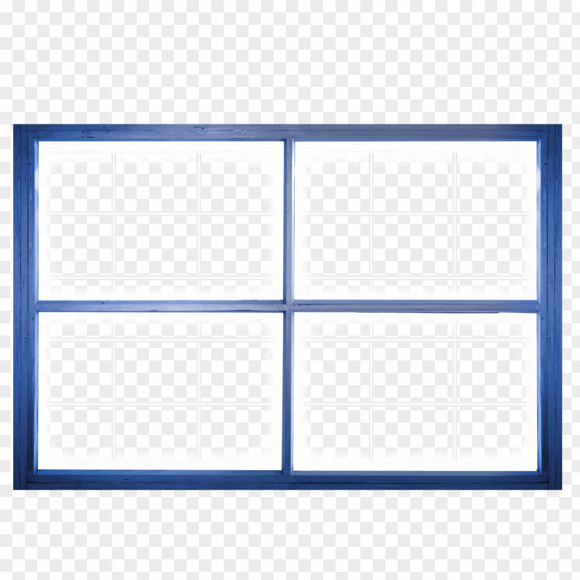 Blue Windows Window Square Area Pattern PNG