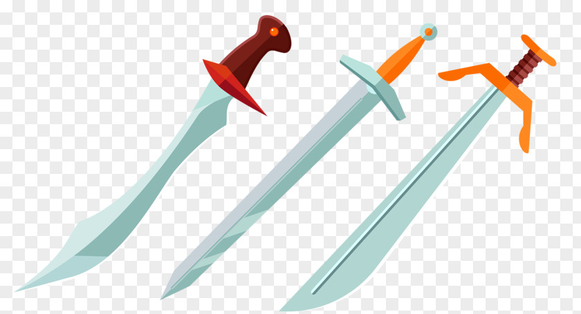 Hand Drawn Sword Of Justice Weapon PNG
