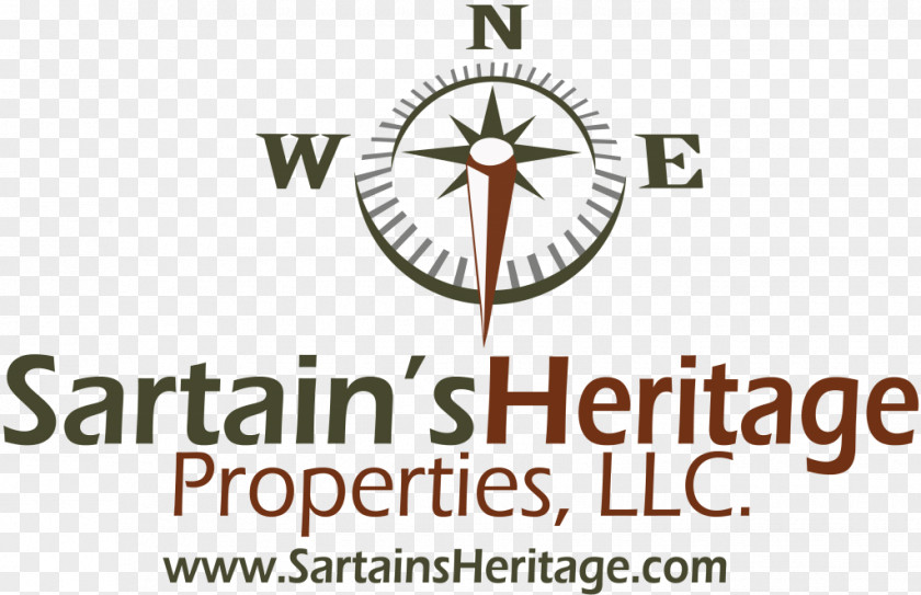 Heritage Vector Sartain's Properties Logo Brand Font Line PNG