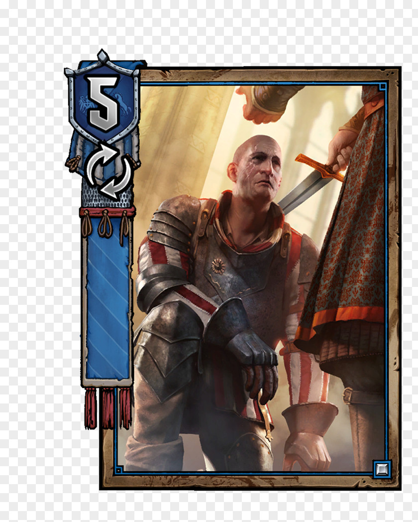 Knight Gwent: The Witcher Card Game 3: Wild Hunt Plate Armour CD Projekt PNG