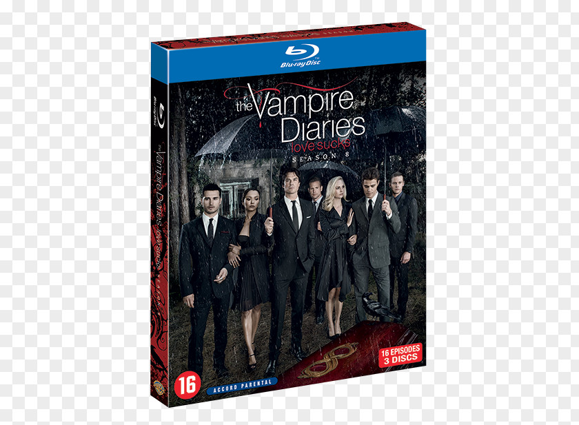 Season 8 DVDJosh Segarra Elena Gilbert Niklaus Mikaelson Damon Salvatore The Vampire Diaries PNG