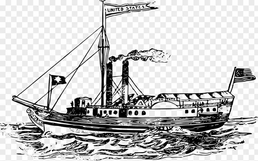 Ship Steamboat Steamship Clip Art PNG