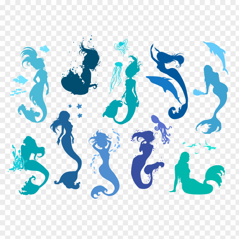 Vector Mermaid Royalty-free Stock.xchng Illustration PNG