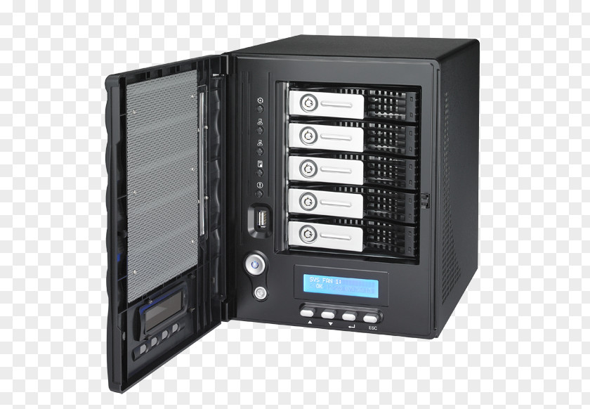 Disk Array Computer Cases & Housings Network Storage Systems Thecus Servers PNG