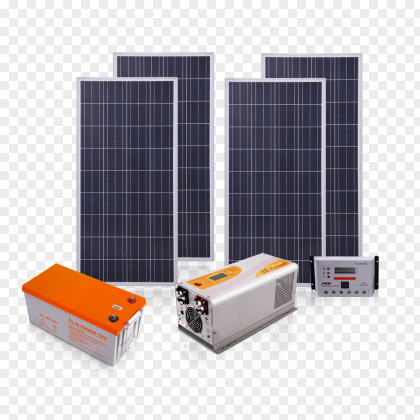 Energy Photovoltaic System Solar Panels Power PNG