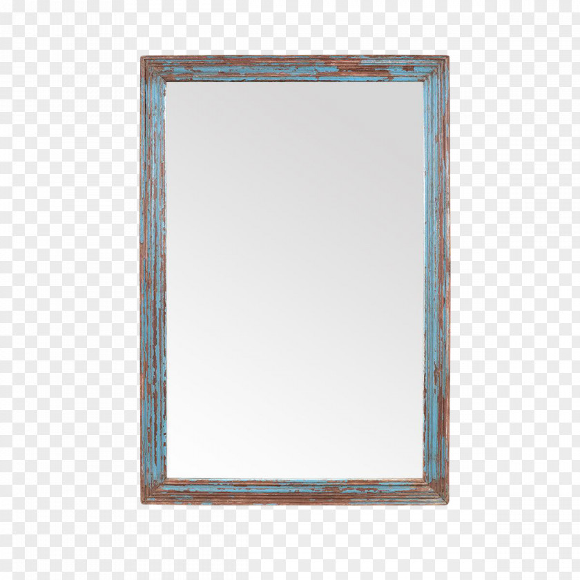 Picture Frames Teal Rectangle PNG