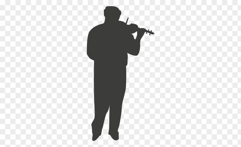 Silhouette Musician PNG