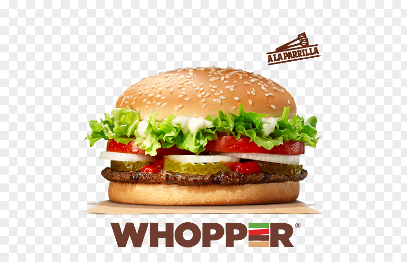 Burger King Whopper Hamburger Chicken Sandwich PNG