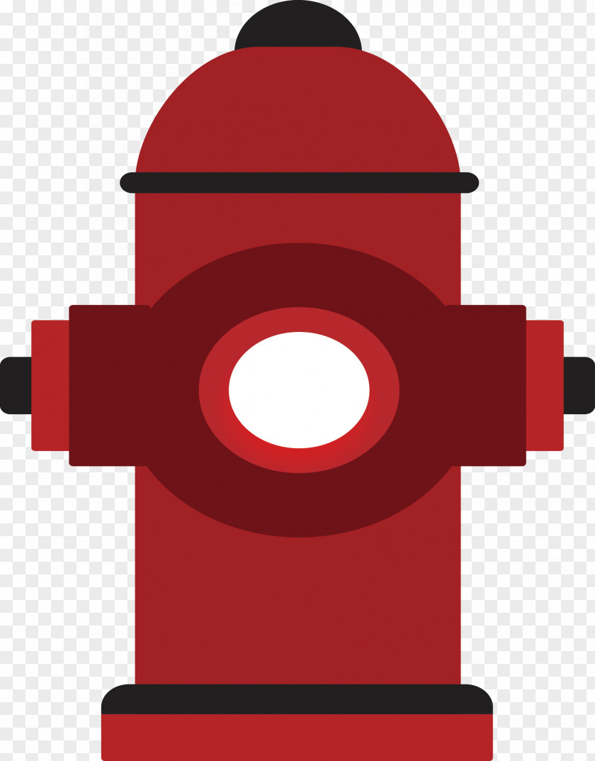 Creative Fire Hydrant Firefighting Firefighter Icon PNG