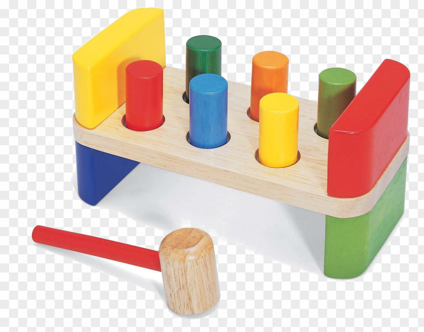 Hammer Toy Bench Game Toddler PNG