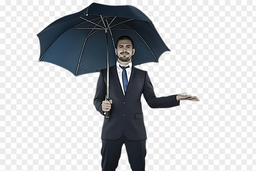 Academic Dress Costume Umbrella Suit Formal Wear Male Gentleman PNG