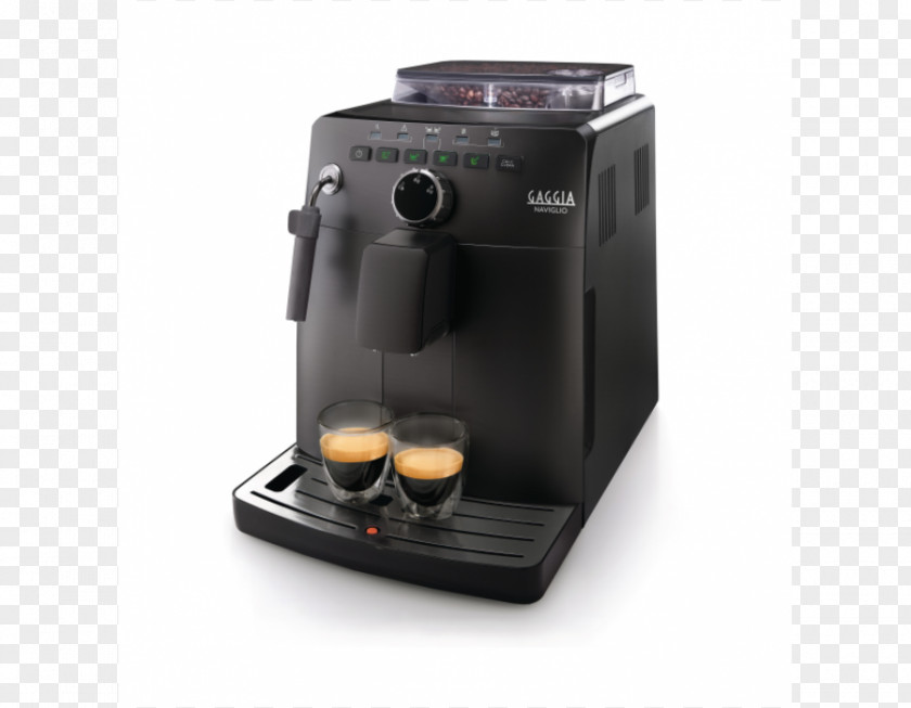 Automatic Coffee Machine With Cappuccinatore15 BarSilver/matt Black CoffeemakerCoffee Espresso Machines Saeco Intuita HD8750 PNG