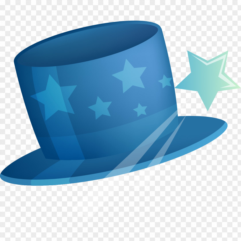Blue Magic Hat PNG