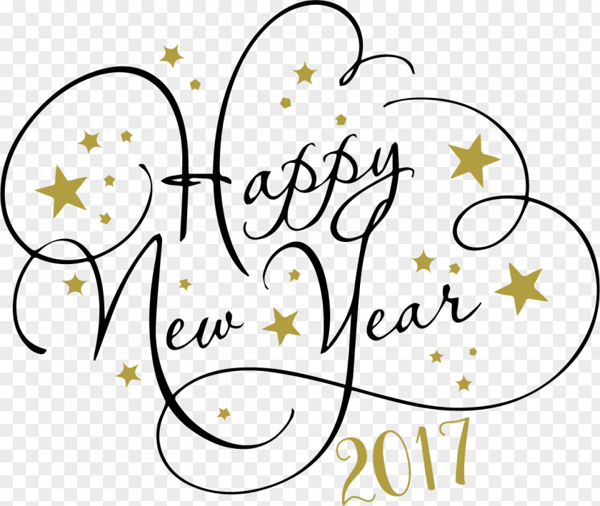 Happy New Year Year's Day Eve January 1 Clip Art PNG