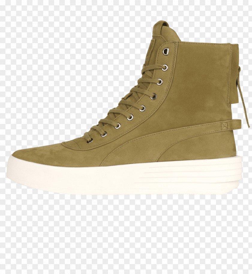 High Top Suede Oxford Shoes For Women Sports Puma XO Green PNG
