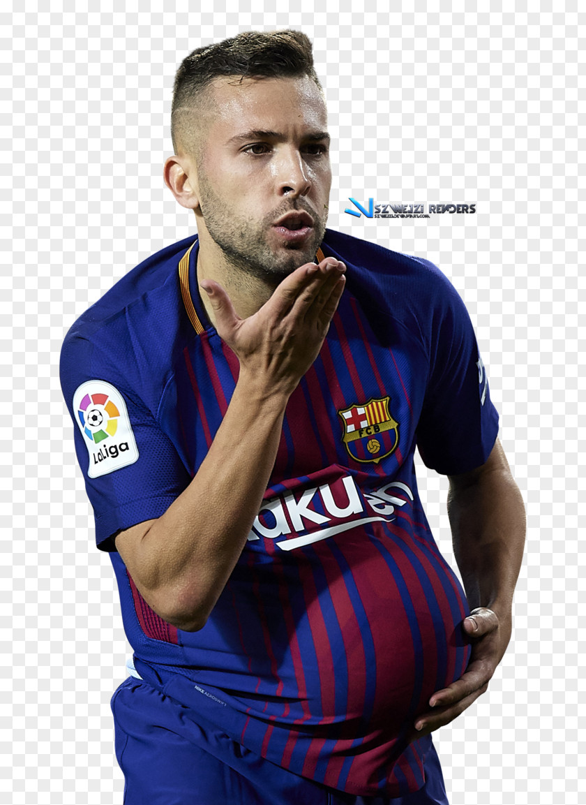 Jordi Alba FC Barcelona UEFA Champions League La Liga Spain National Football Team PNG