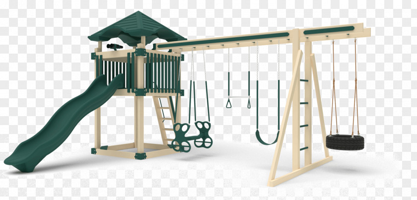 Lancaster York Swing Outdoor Playset Amish Direct Playsets PNG