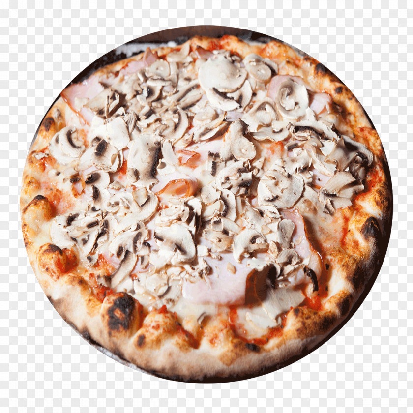 Pizza Sicilian Margherita Prosciutto Pizzeria Seba PNG