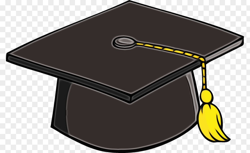 Square Academic Cap Hat Graduation Ceremony Student PNG