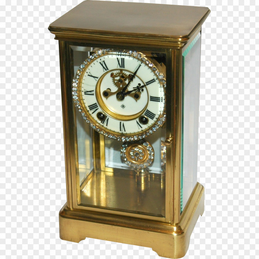 Clock The Ansonia Company Paardjesklok PNG