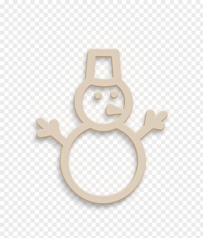 Metal Snowmen Icon Holiday New Year Snow PNG