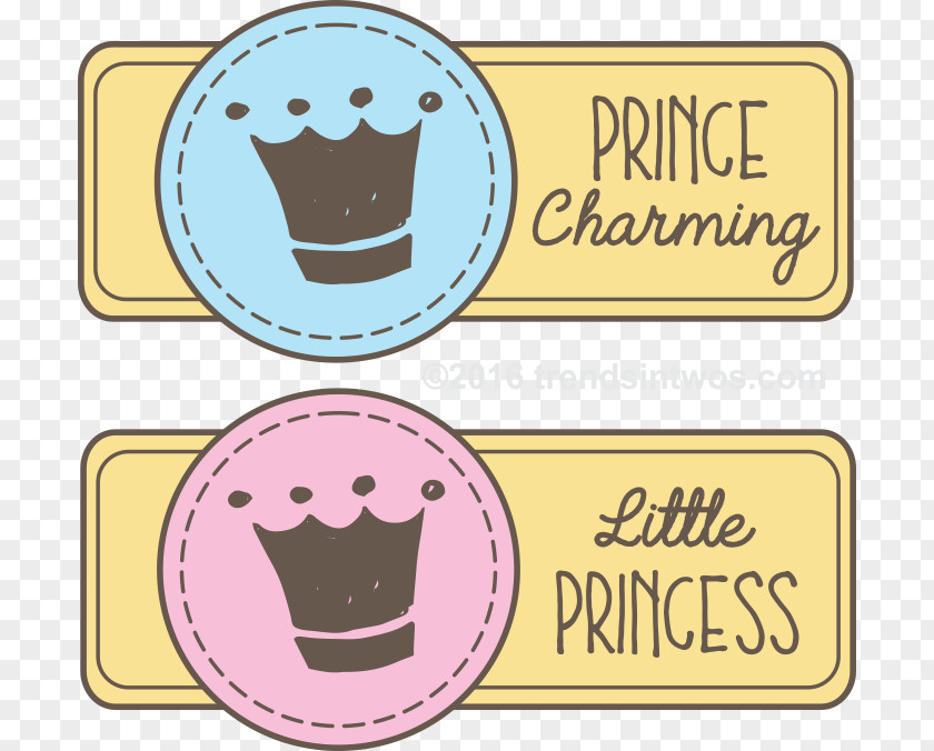 Princess Crown Prince Charming PNG