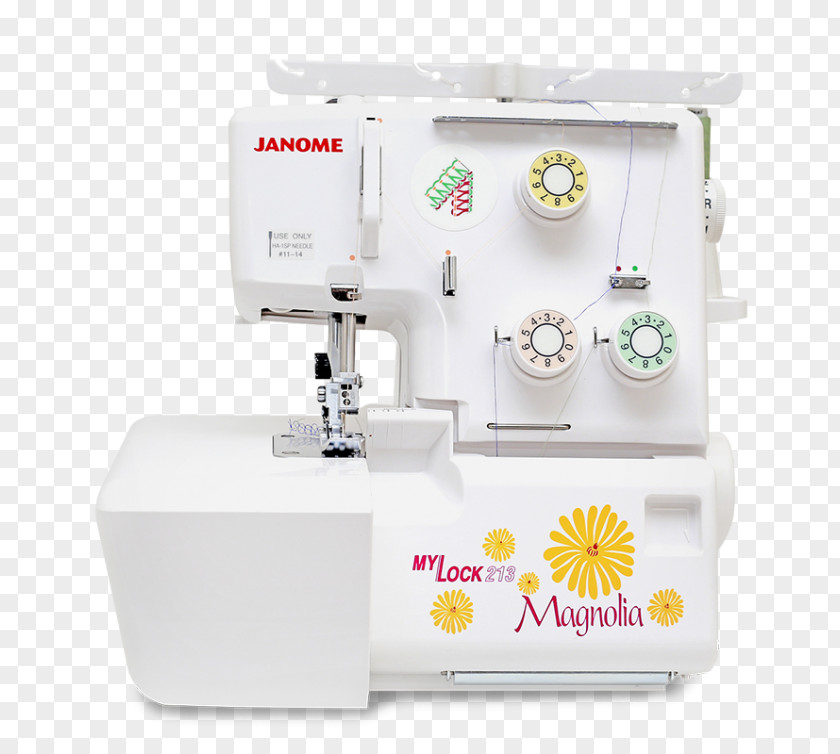 Sewing Machines Overlock Janome Machine Needles PNG