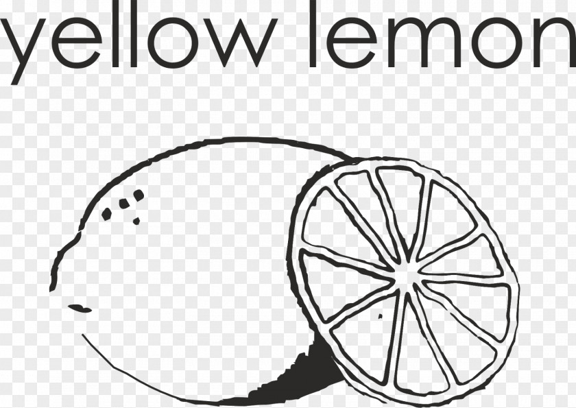 Yellow Lemon Bicycle Wheels Circle Rim Eye PNG