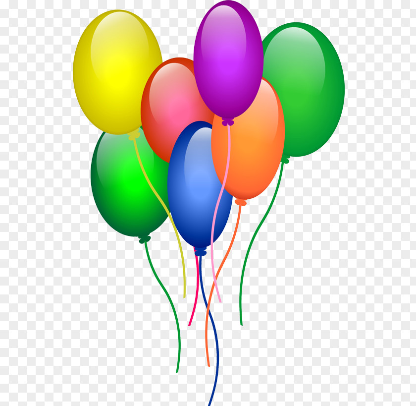 Balloon Birthday Clip Art PNG