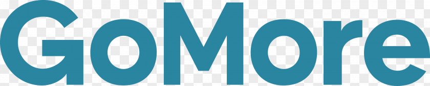 Blue Geometric Logo GoMore Carpool Brand PNG