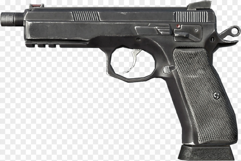 Handgun CZ 75 SP-01手枪 Česká Zbrojovka Uherský Brod Pistol 9×19mm Parabellum PNG