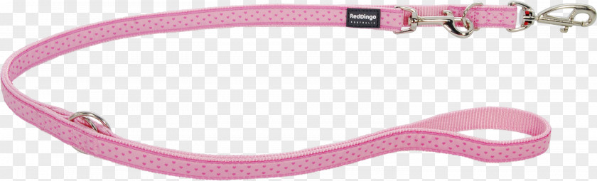 Wherever He Leads Me Leash Pink M RTV PNG