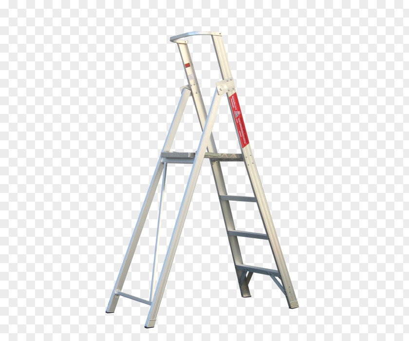 Wooden Podium Ladder Aluminium Stairs Scissors Tool PNG