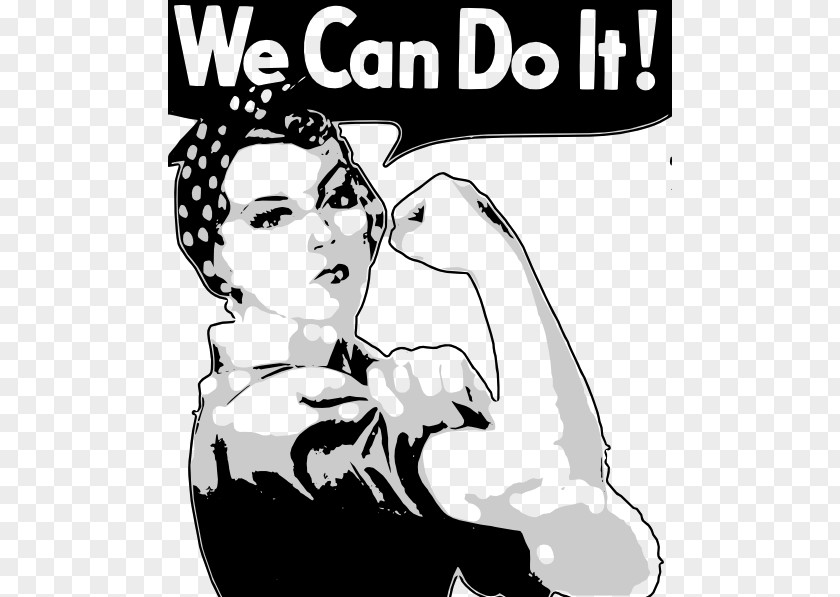 Do Cliparts Geraldine Doyle United States We Can It! Second World War Rosie The Riveter PNG