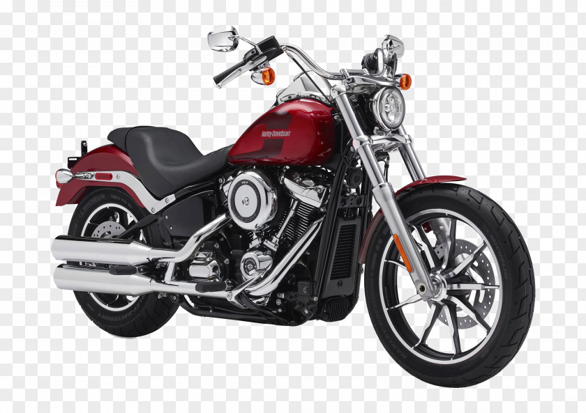 Motorcycle Red Rock Harley-Davidson Softail Car PNG