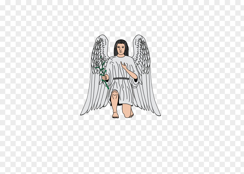 Angel Gabriel Archangel PNG