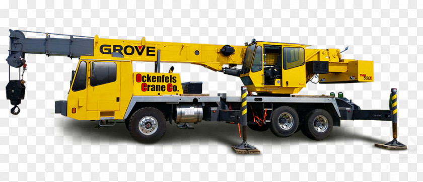 Crane Machine Public Utility Truck Motor Vehicle PNG